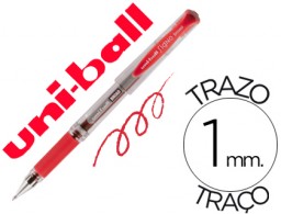 Bolígrafo uni-ball UM-153 Signo Broad tinta gel roja